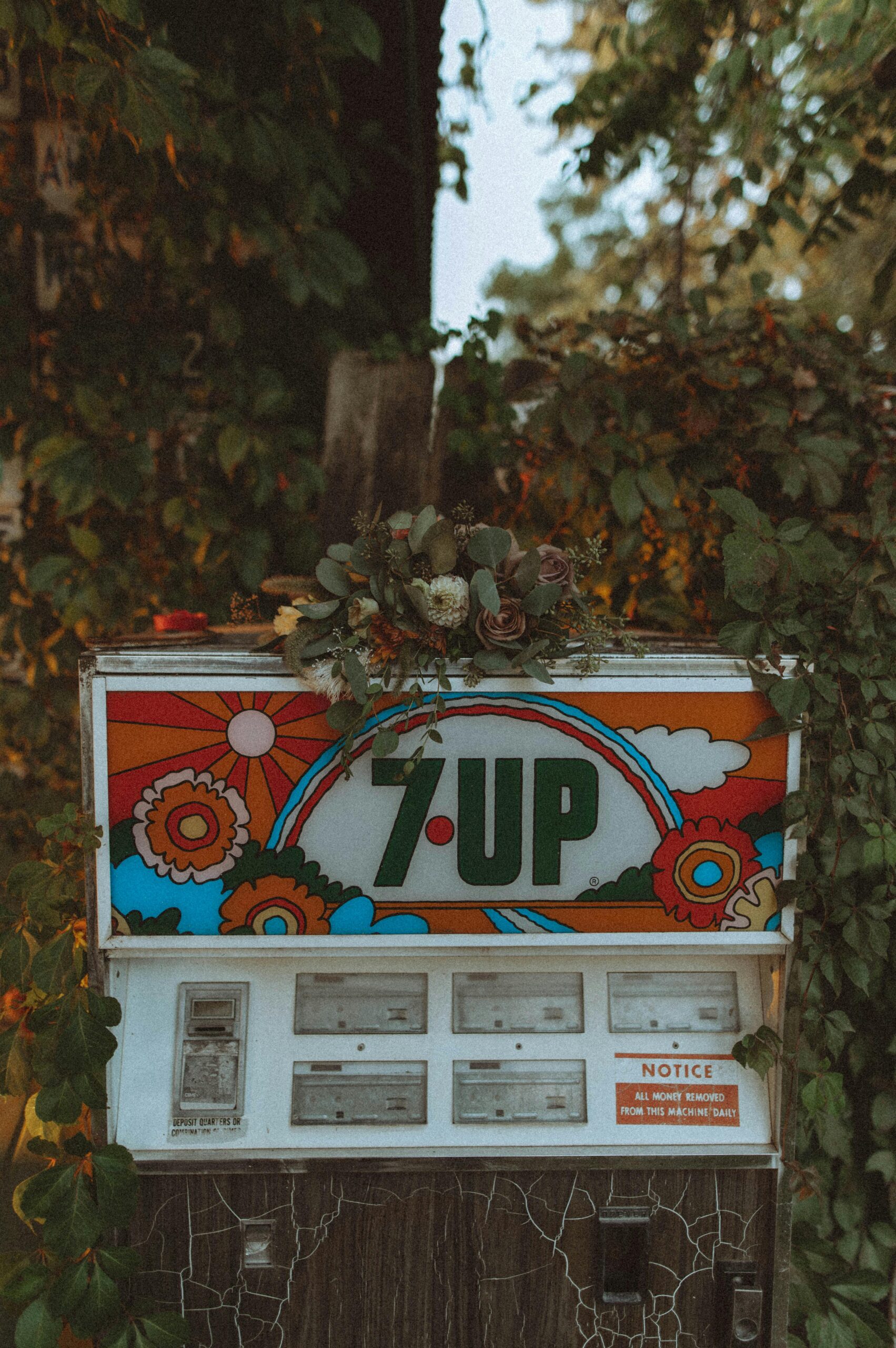 "Vending machine placed in a high-traffic area, showcasing a variety of snacks and drinks for easy access in an ideal location."